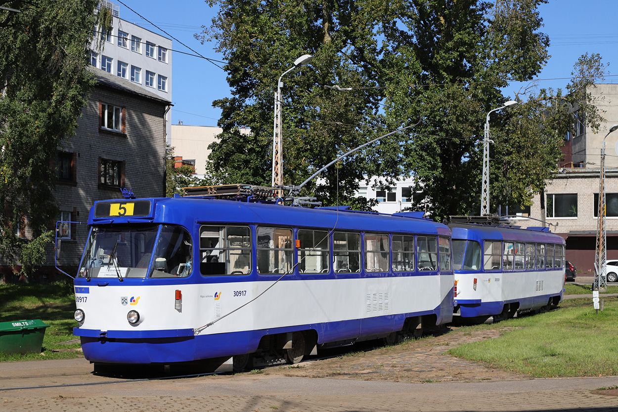 Рига, Tatra T3A № 30917