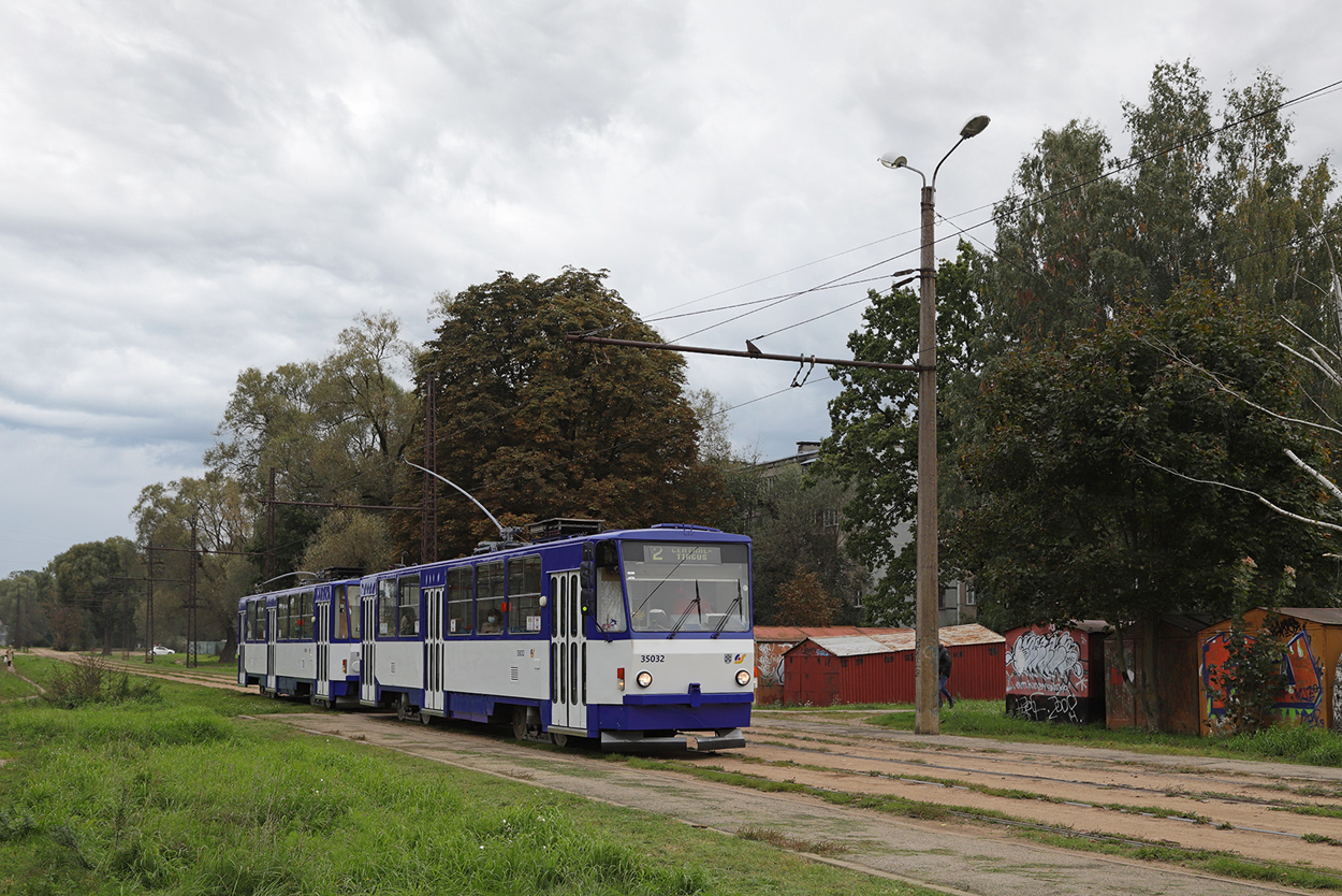 Рига, Tatra T3MR (T6B5-R) № 35032
