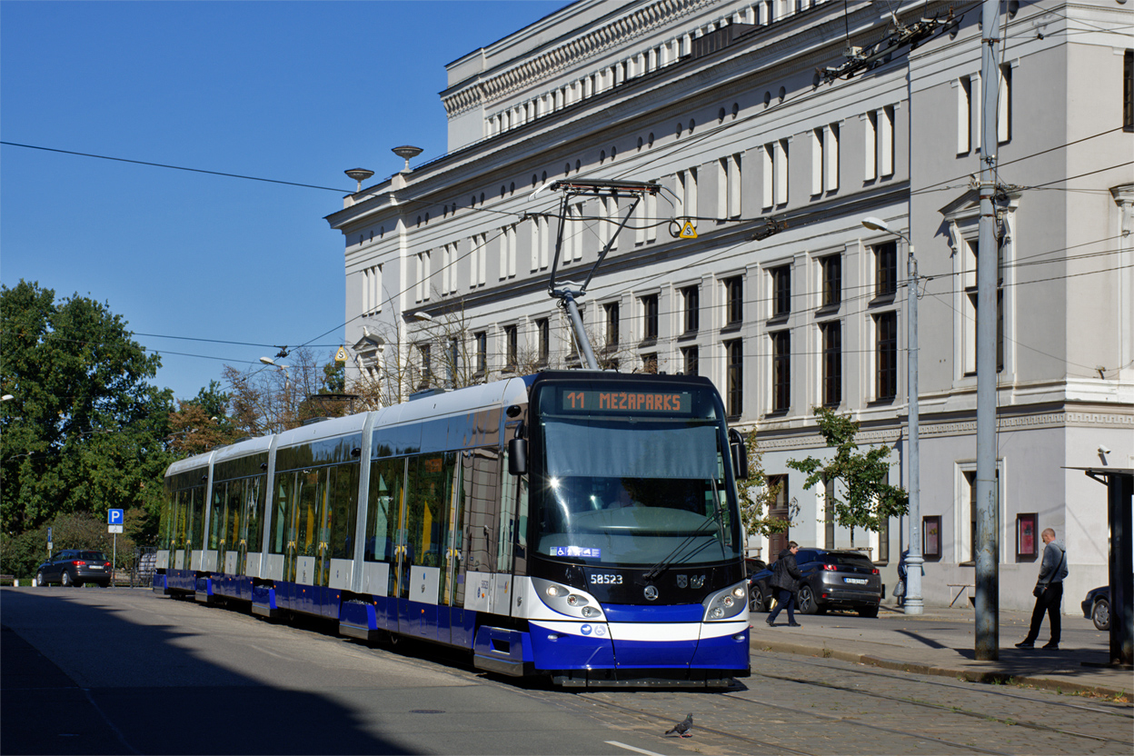 Рига, Škoda 15T2А ForCity Alfa Riga № 58523