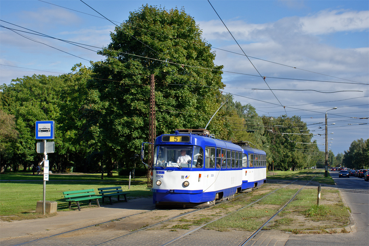 Рига, Tatra T3A № 30536
