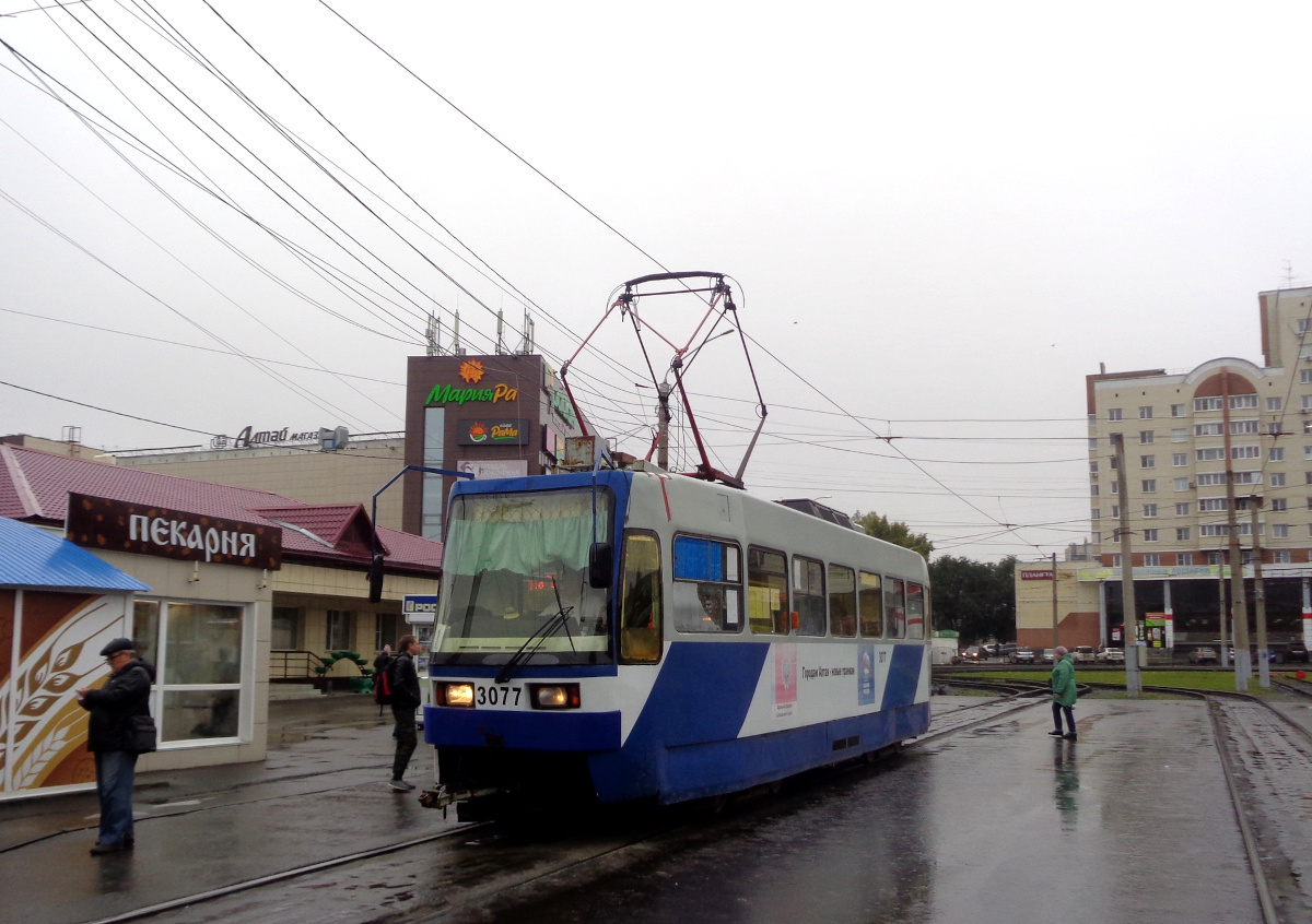 Барнаул, Tatra B3DM КВР Барнаул № 3077