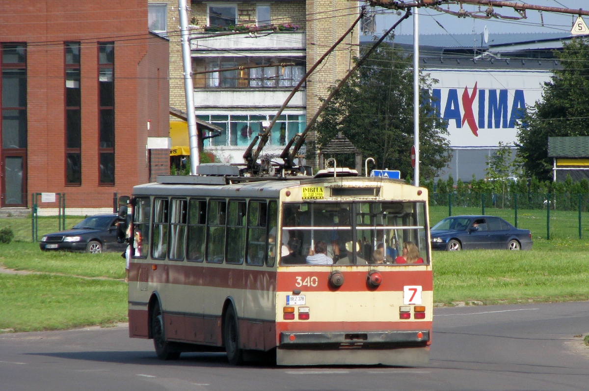 Каунас, Škoda 14Tr13/6 № 340