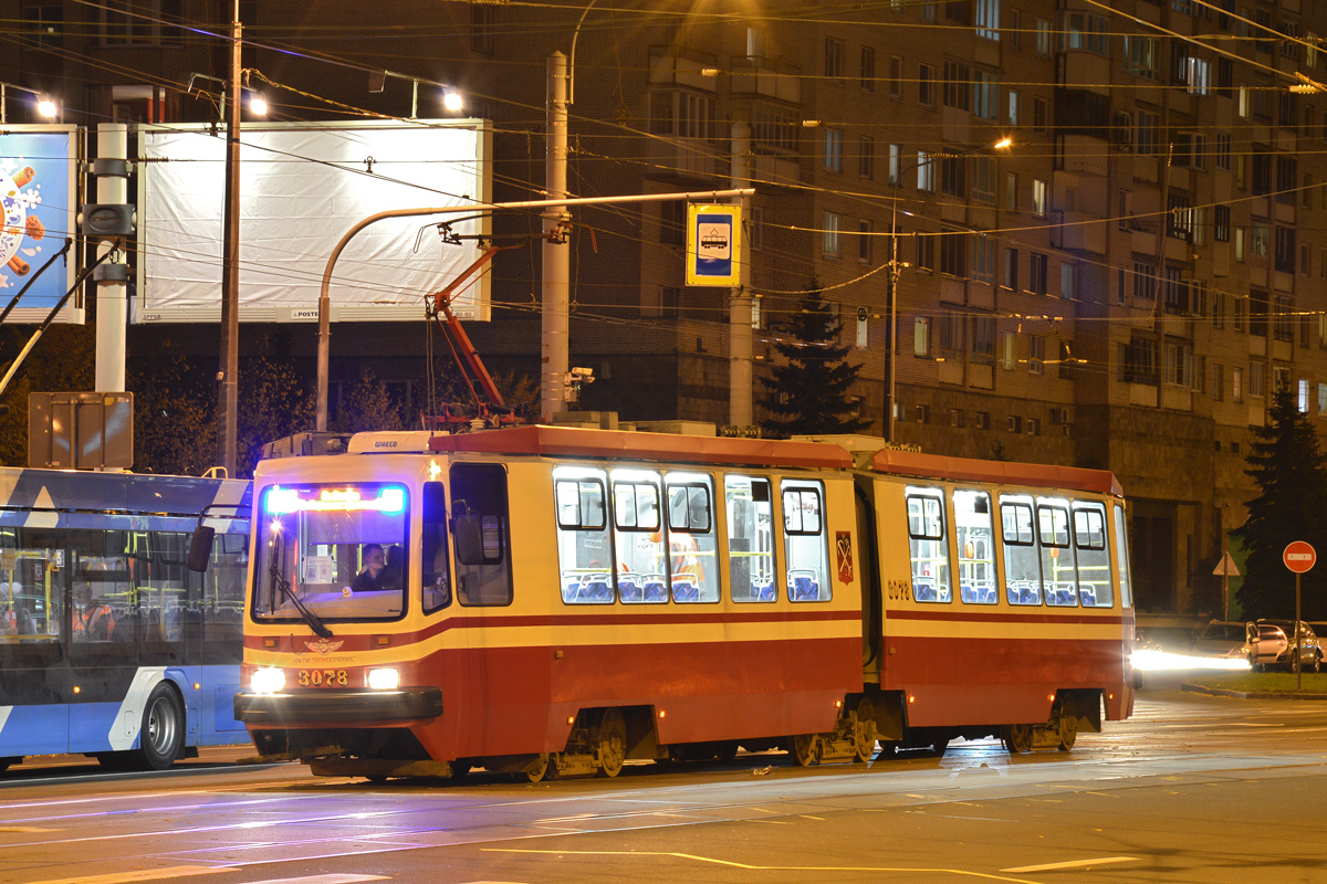 Санкт-Петербург, ЛВС-86М2 № 3078