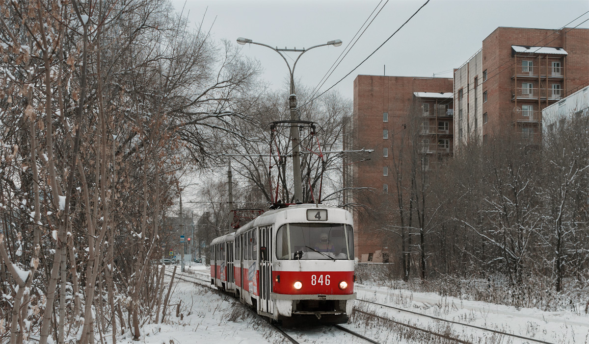 Самара, Tatra T3SU № 846