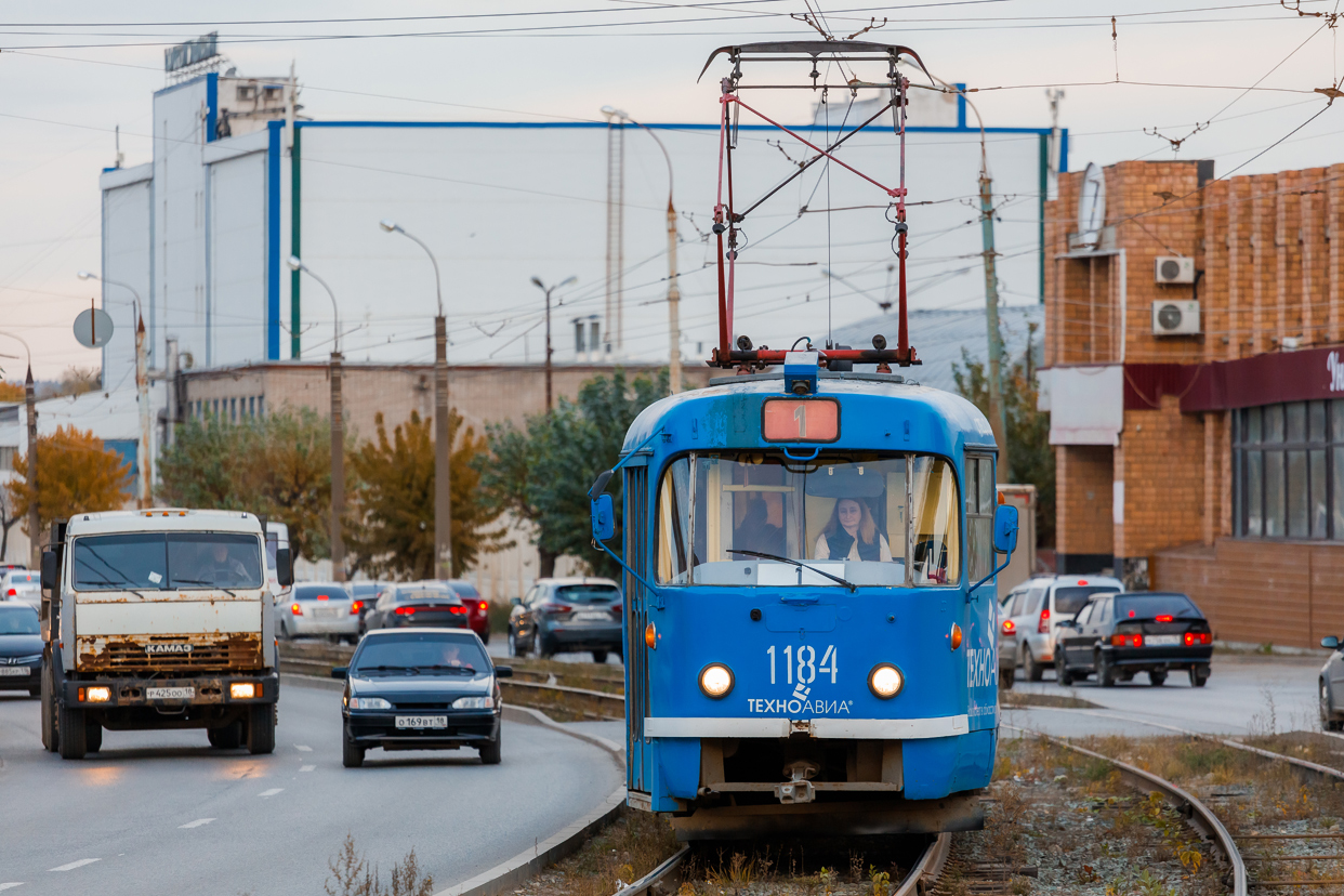Ижевск, Tatra T3K № 1184