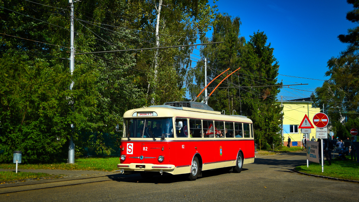 Острава, Škoda 9TrH23 № 82; Острава — День остравских транспортников 2021