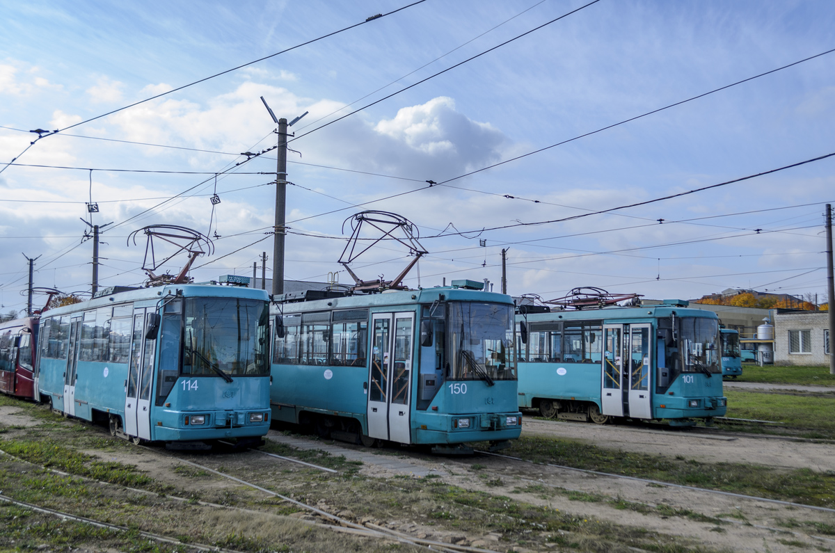 Минск, БКМ 60102 № 114; Минск, БКМ 60102 № 150 Минск, БКМ 60102 № 114; Минск, БКМ 60102 № 150