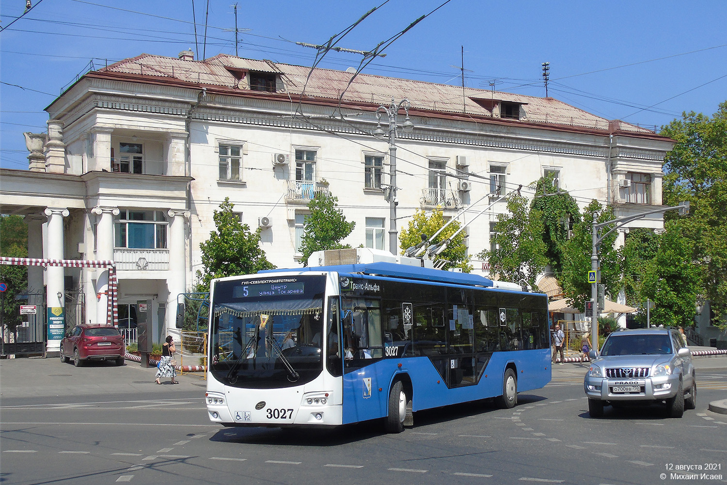 Севастополь, ВМЗ-5298.01 «Авангард» № 3027