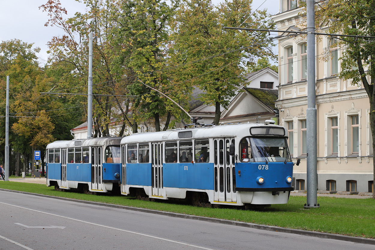 Даугавпилс, Tatra T3DC1 № 078 Даугавпилс, Tatra T3DC1 № 078