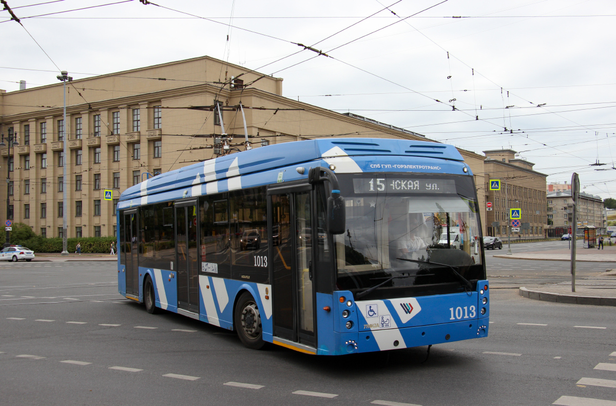 Pietari, Trolza-5265.08 “Megapolis” # 1013 Pietari, Trolza-5265.08 “Megapolis” # 1013