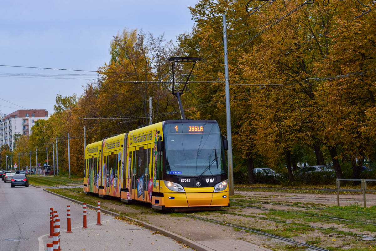 Рига, Škoda 15T ForCity Alfa Riga № 57082