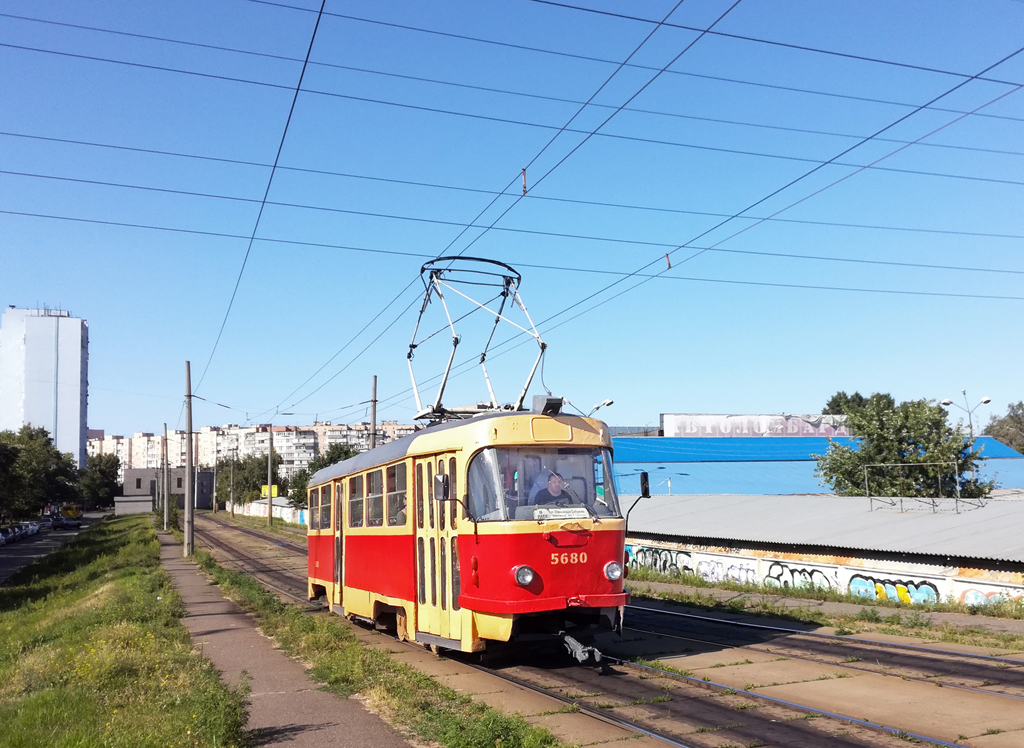 Киев, Tatra T3SU № 5680