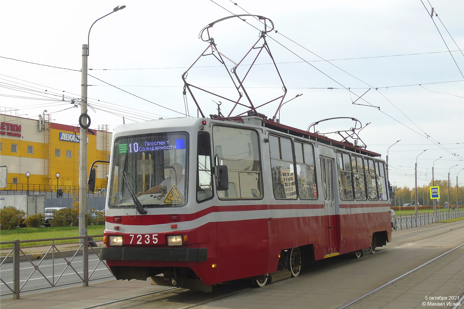 Санкт-Петербург, ТС-77 № 7235