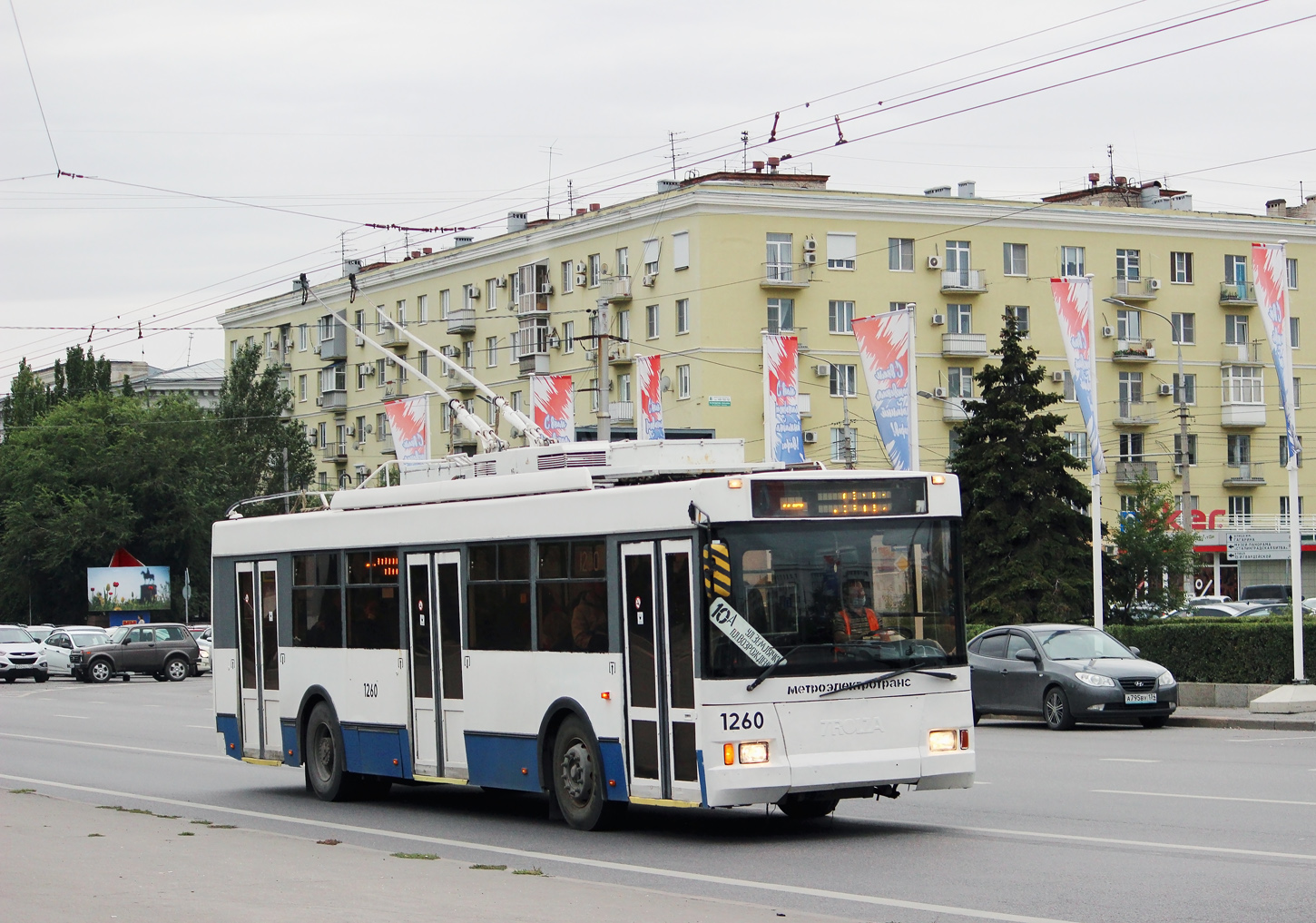 Волгоград, Тролза-5275.05 «Оптима» № 1260