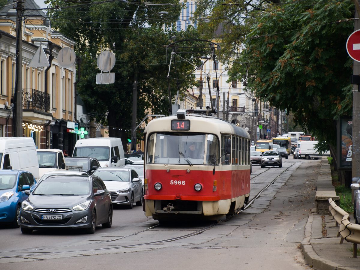 Киев, Tatra T3SUCS № 5966