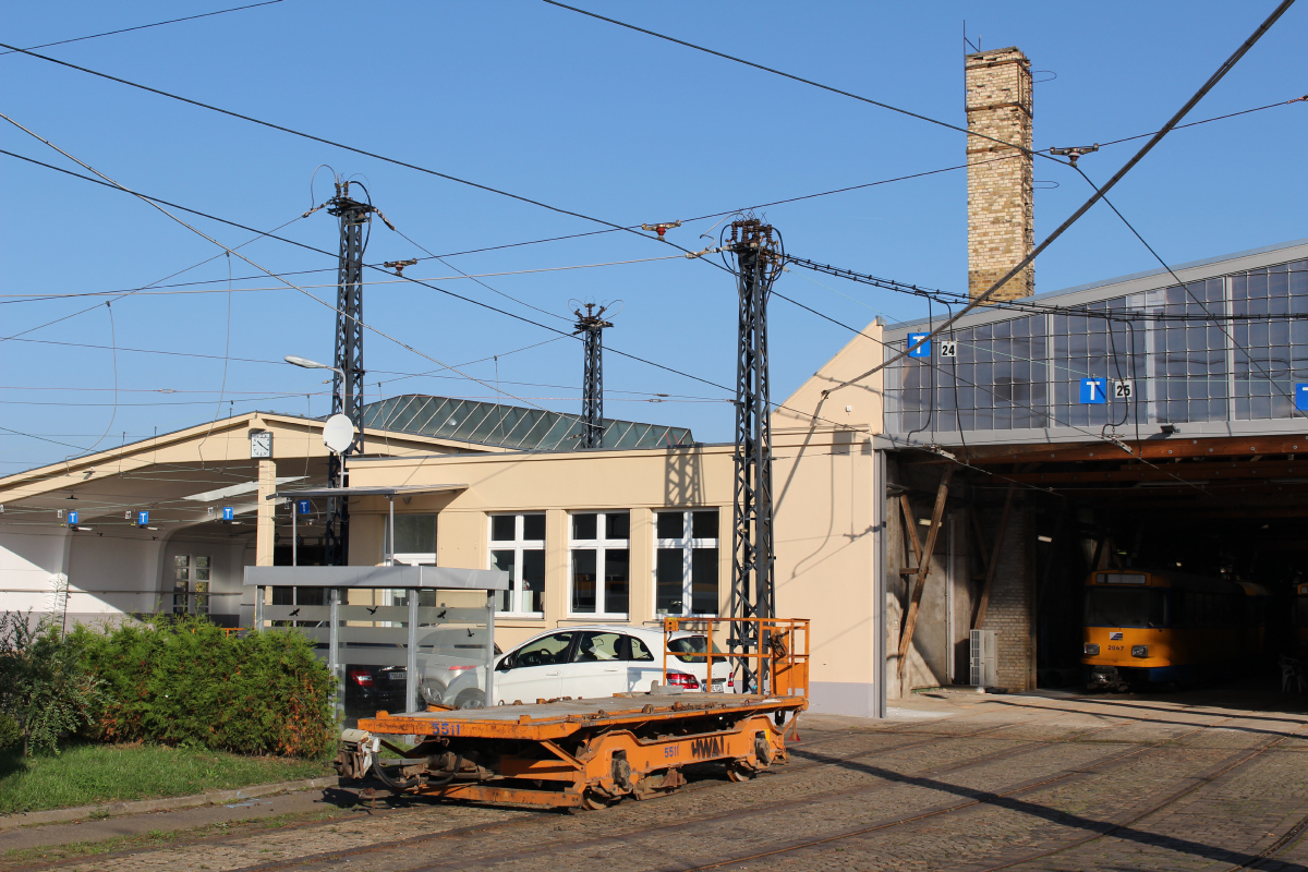 Лейпциг, Двухосный прицепной вагон № 5511