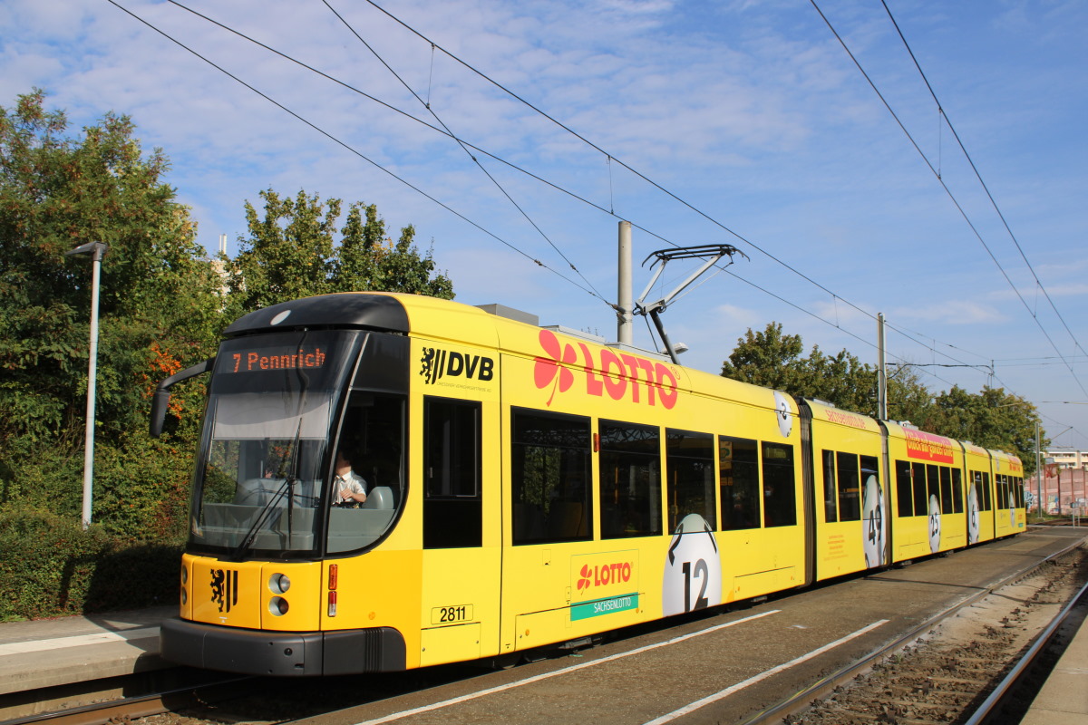 Дрезден, Bombardier NGT D12 DD № 2811