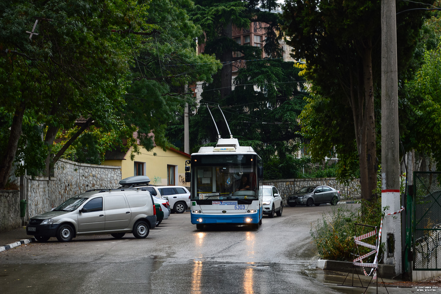 Крымский троллейбус, Богдан Т60111 № 6303