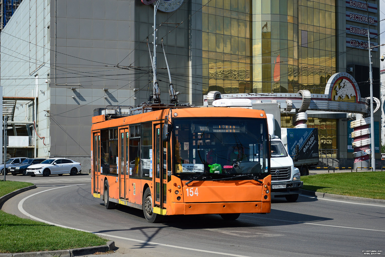 Краснодар, Тролза-5265.00 «Мегаполис» № 154