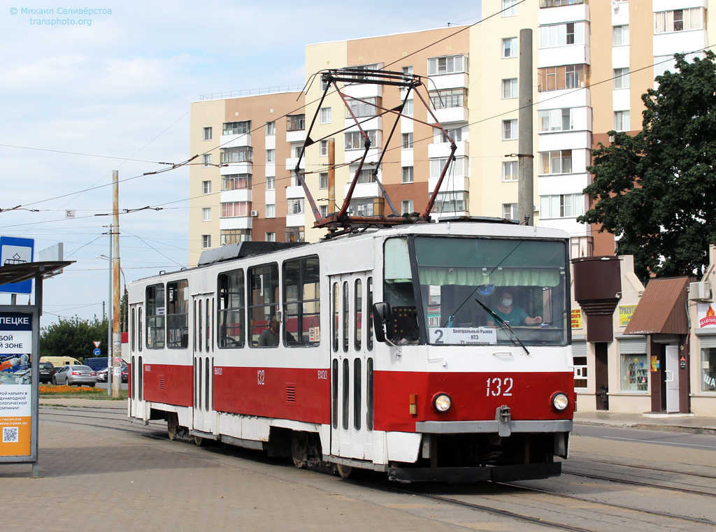 Lipetsk, Tatra T6B5SU # 132