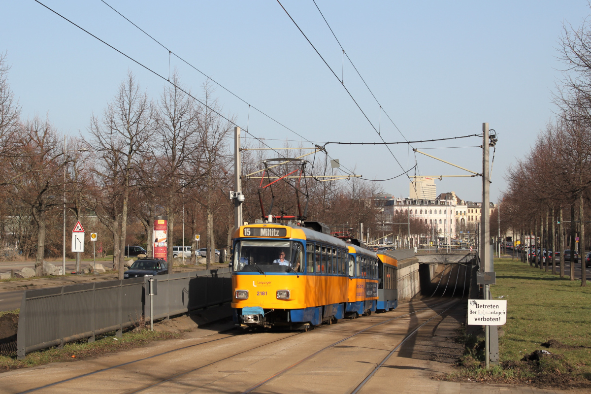 Лейпциг, Tatra T4D-M1 № 2181