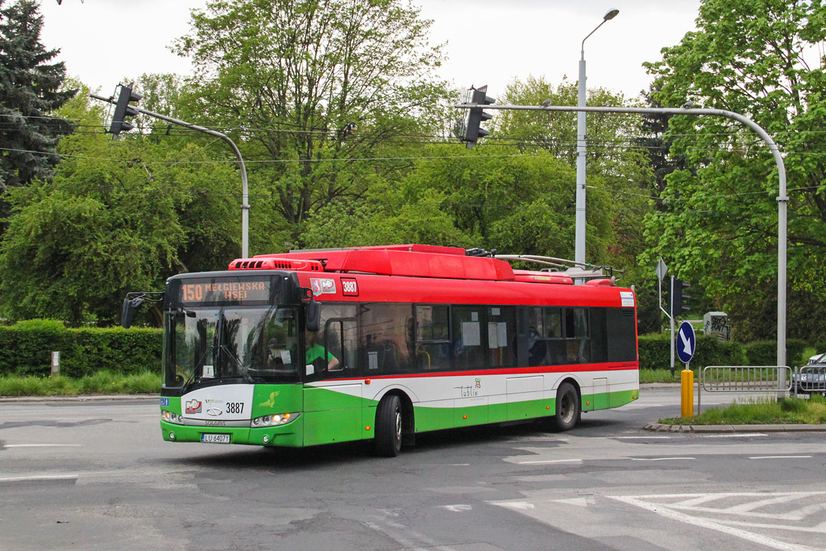 Люблин, Solaris Trollino III 12 M № 3887