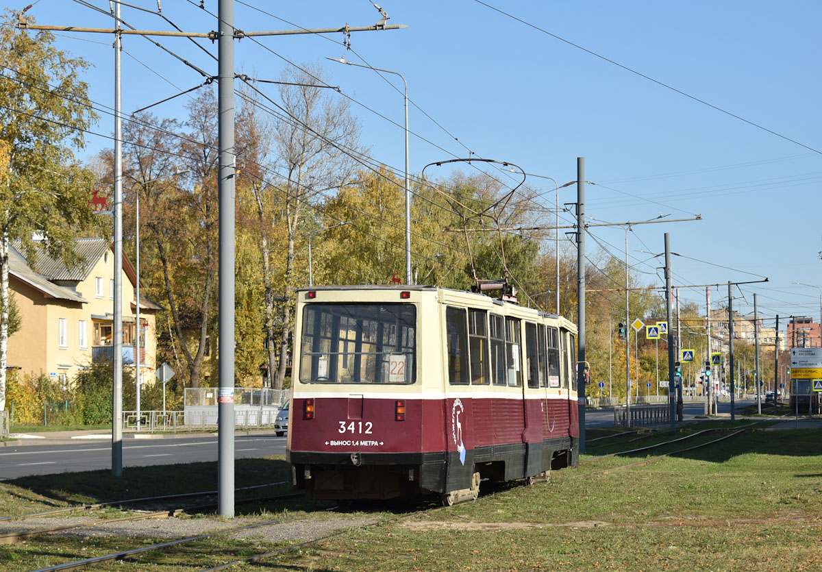 Нижний Новгород, 71-605 (КТМ-5М3) № 3412