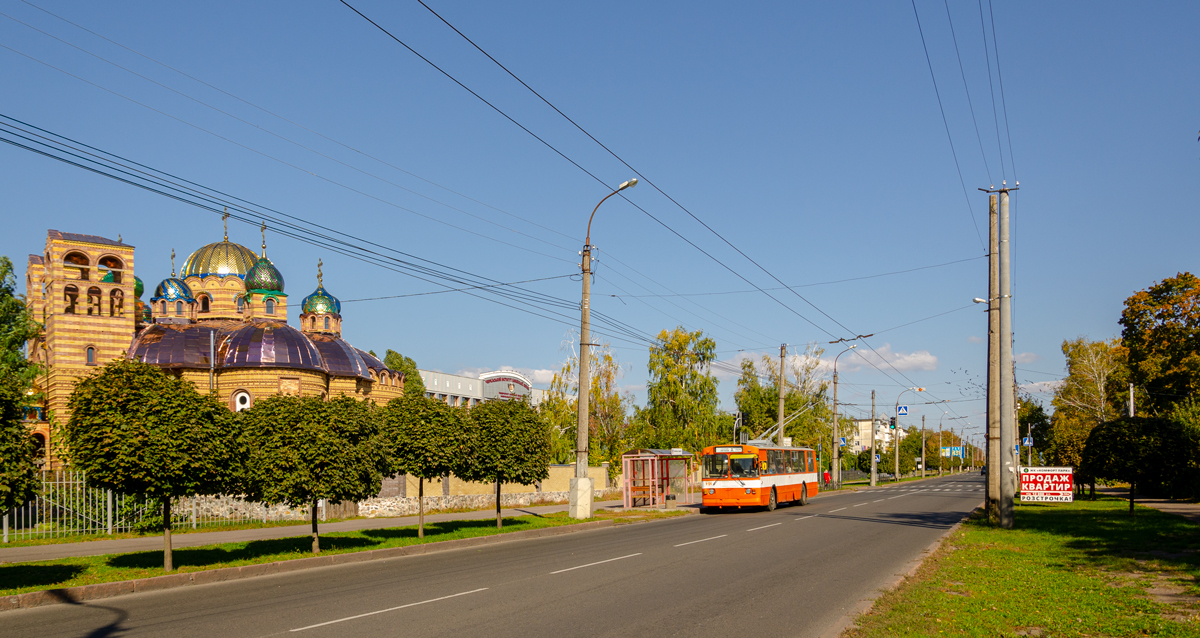 Черкассы — Троллейбусные линии и инфраструктура