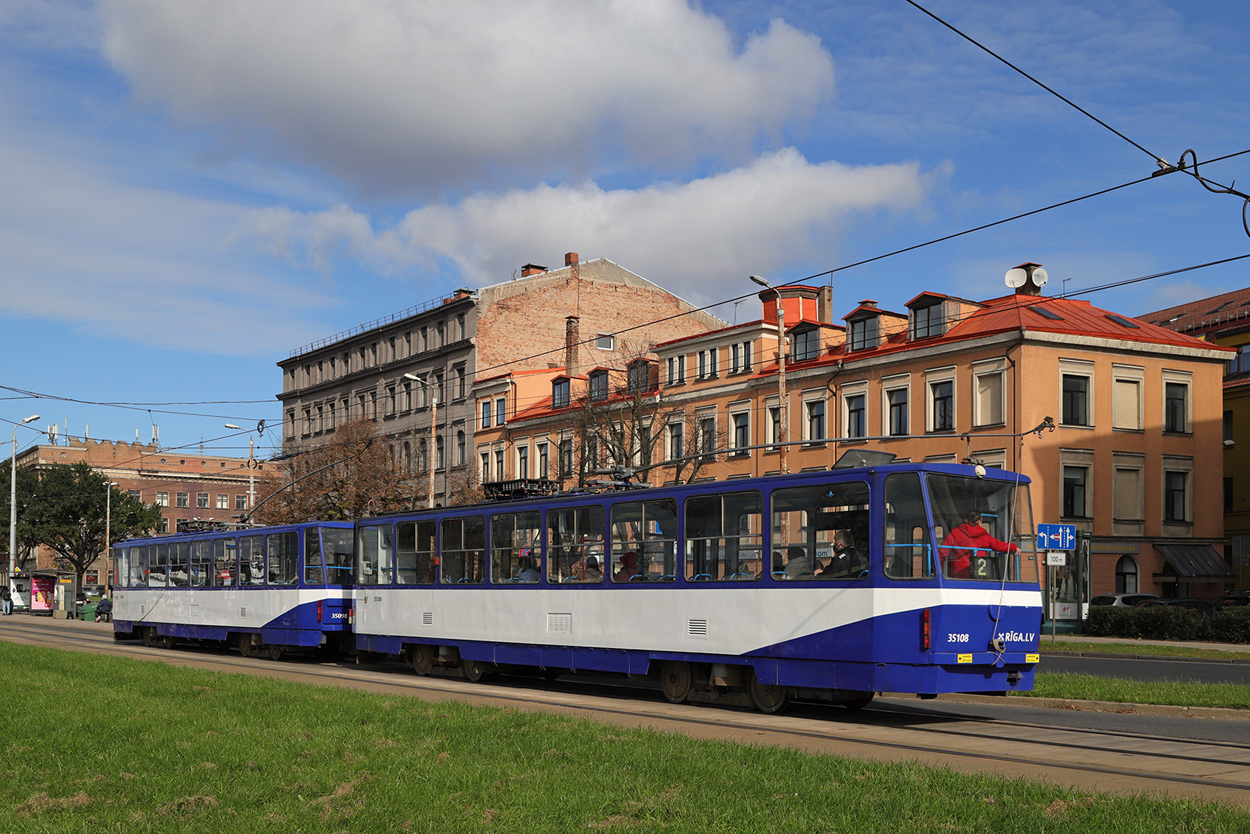 Рига, Tatra T3MR (T6B5-R) № 35108