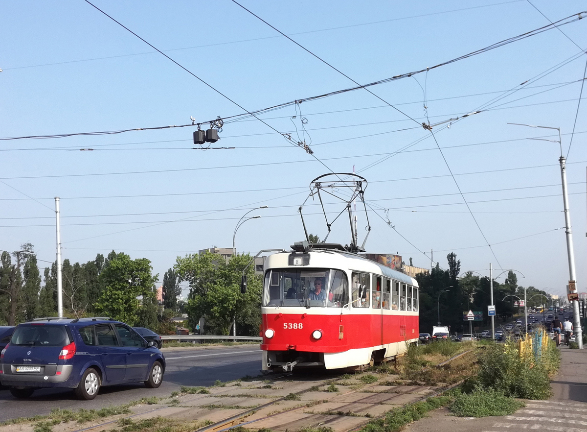Киев, Tatra T3SU № 5388