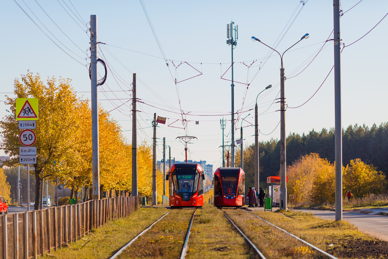 Iżewsk — Electric transit lines