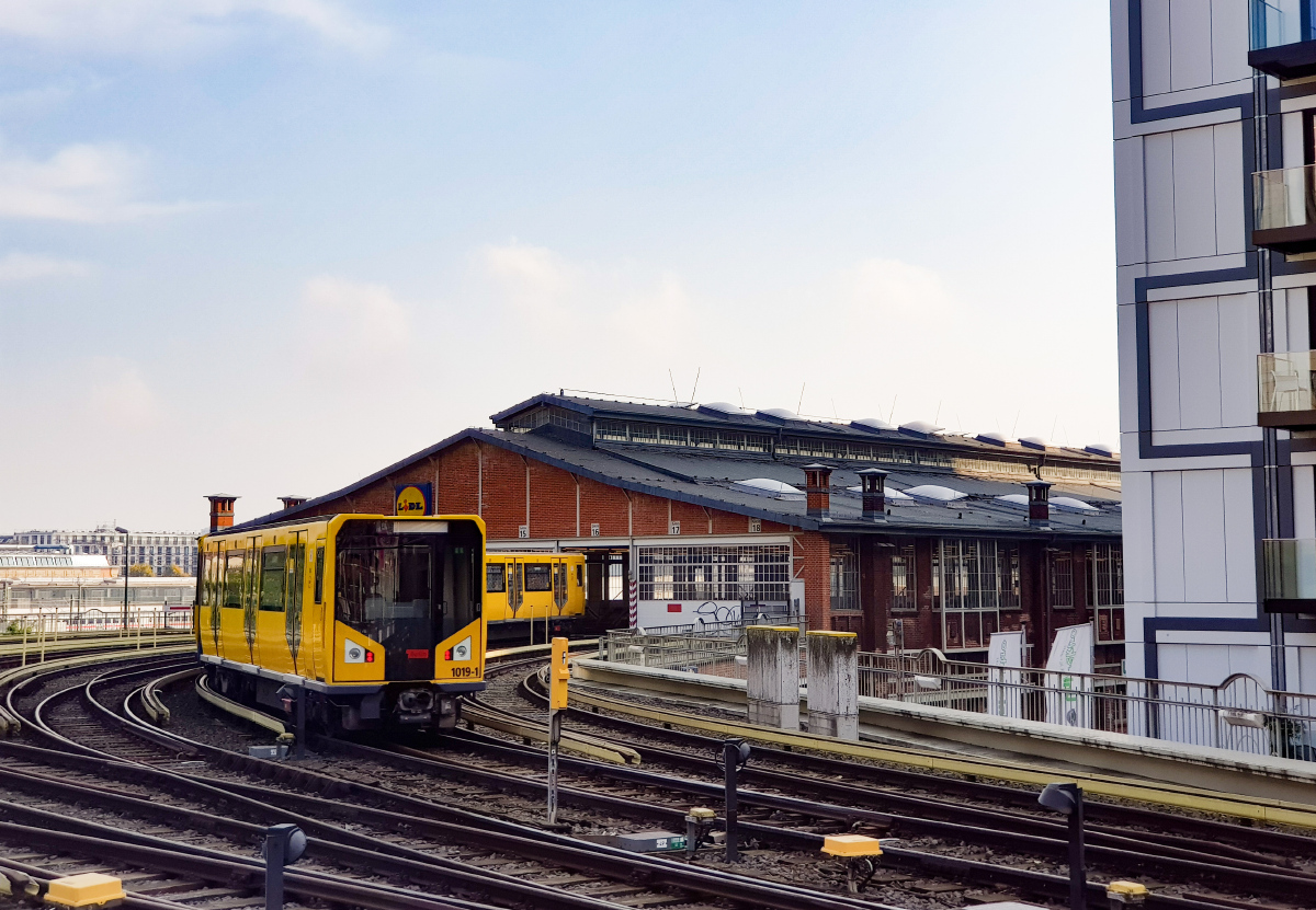 Берлин, BVG HK06 № 1019-1
