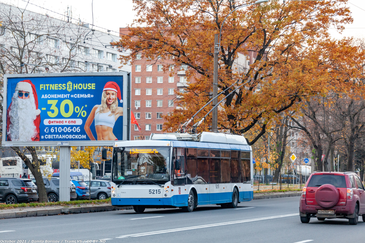 Санкт-Петербург, Тролза-5265.00 «Мегаполис» № 5215