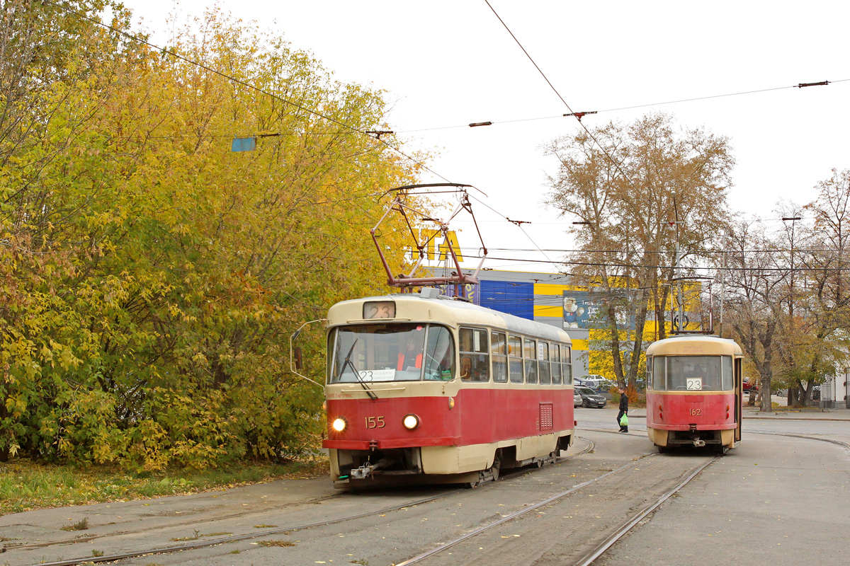 Екатеринбург, Tatra T3SU № 155