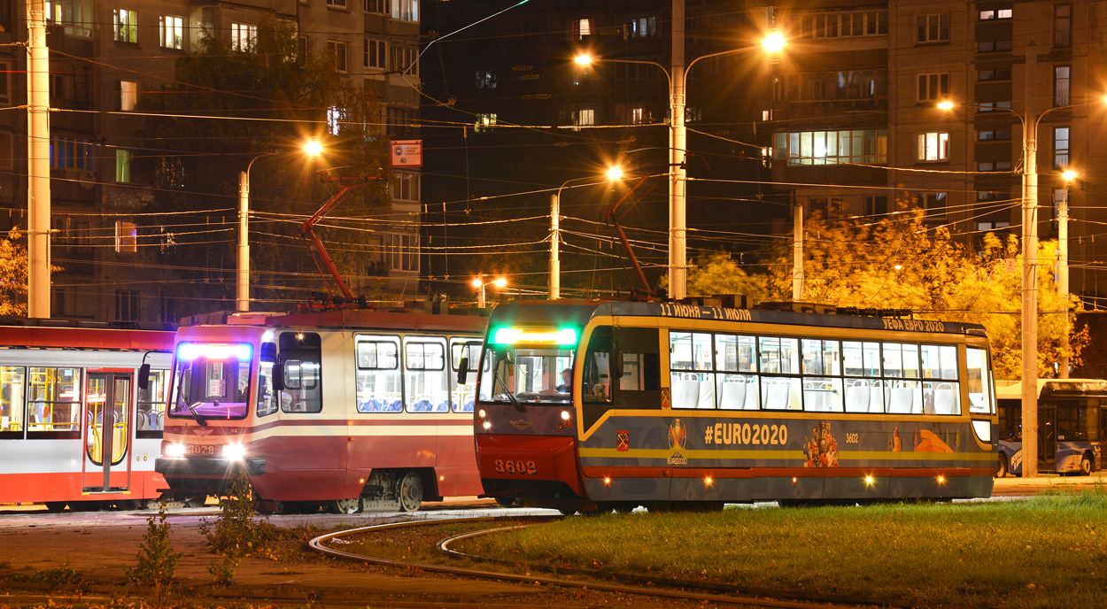 Санкт-Петербург, ЛМ-68М2 (мод. СПб ГЭТ) № 3602