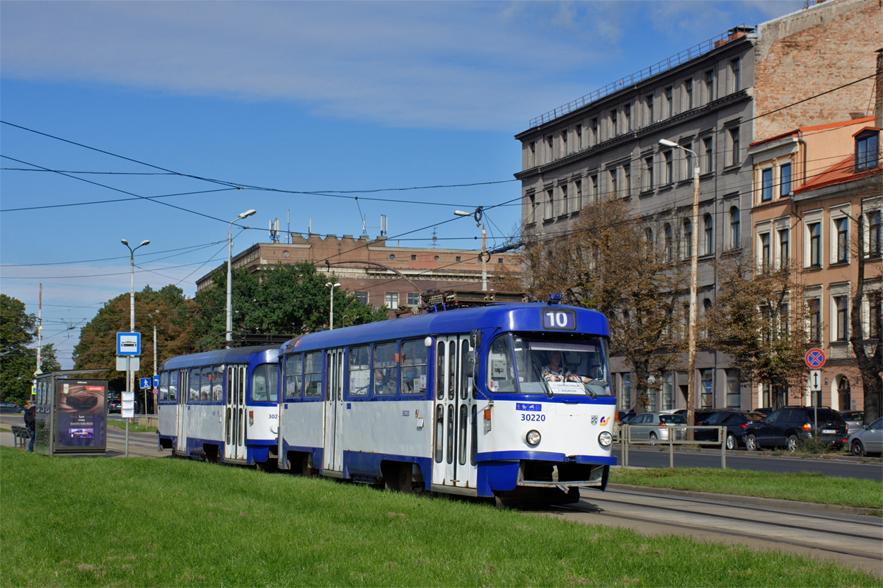 Рига, Tatra T3A № 30220