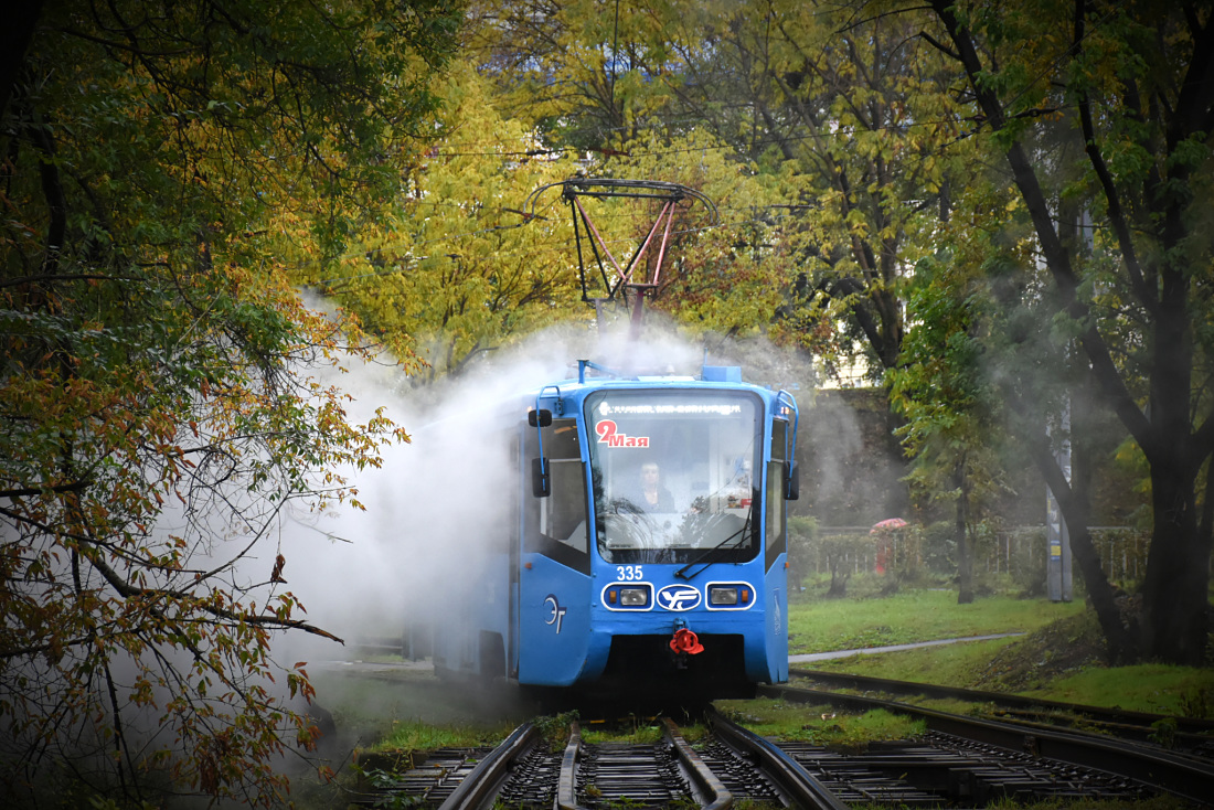 Vladivostok, 71-619K nr. 335; Vladivostok — Theme trams Vladivostok, 71-619K nr. 335; Vladivostok — Theme trams