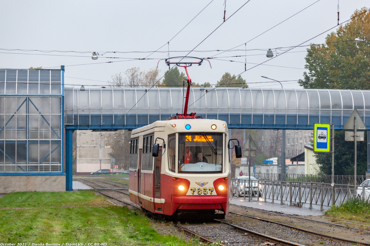 Санкт-Петербург, ЛМ-68М2 (мод. СПб ГЭТ) № 7657