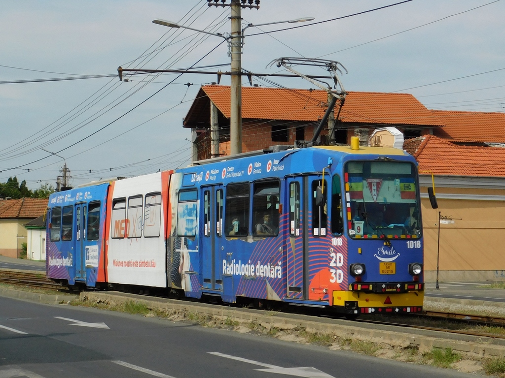 Арад, Duewag M8S № 1018