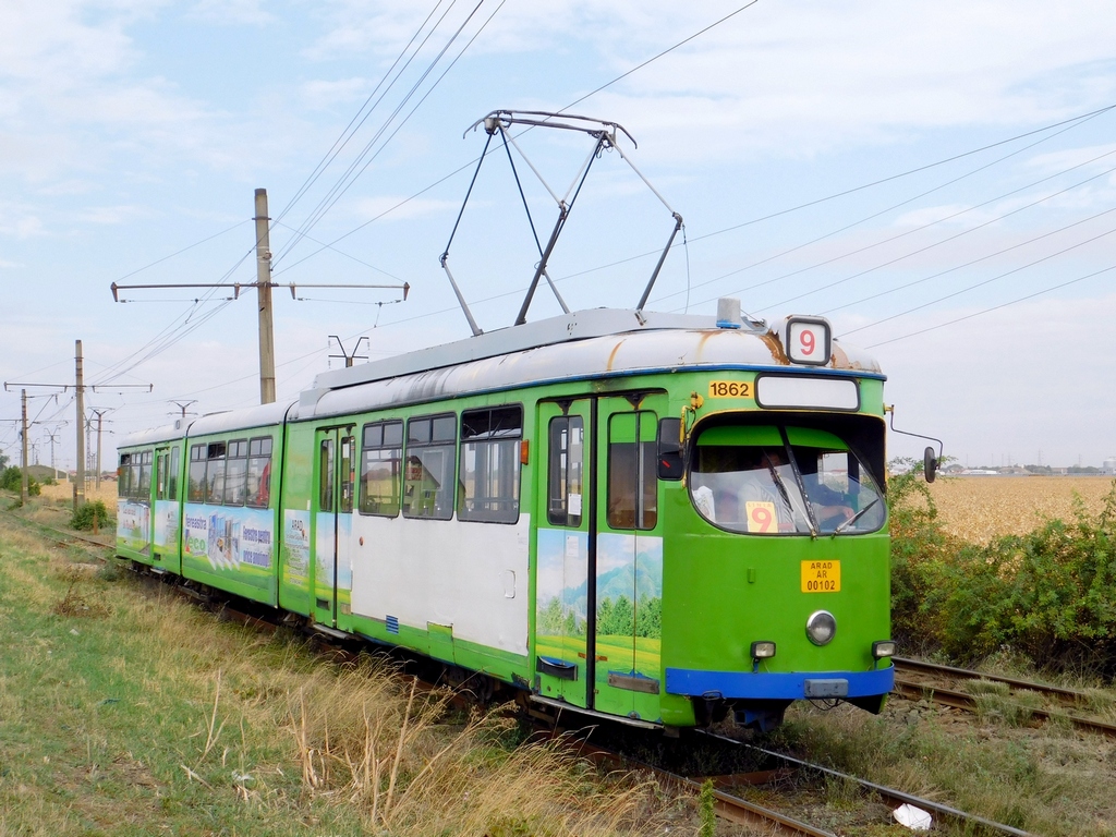 Арад, Duewag GT8 № 1862