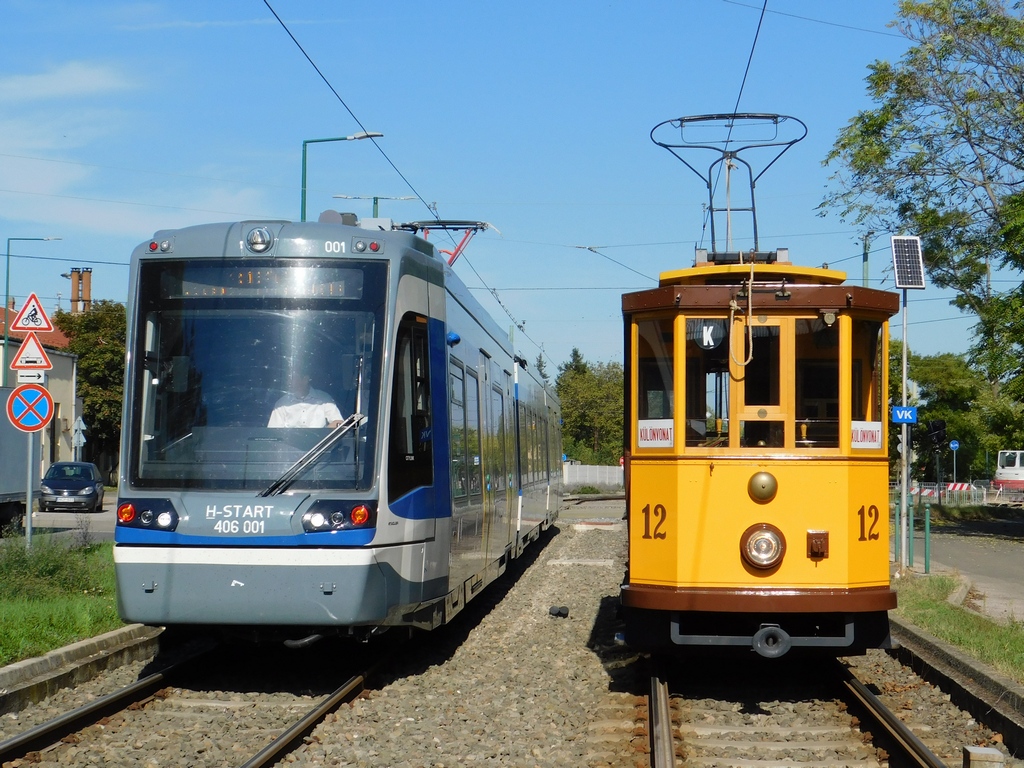 Сегед, Stadler Citylink № 001 (406 001); Сегед, Двухосный моторный MWG № 12