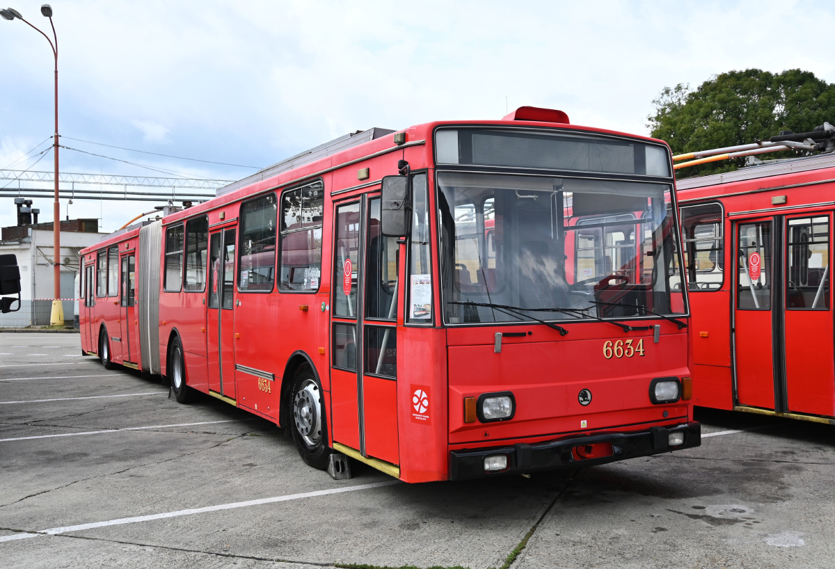 Bratislava, Škoda 15Tr13/6M č. 6634; Bratislava — Deň otvorených dverí v DPB 2021