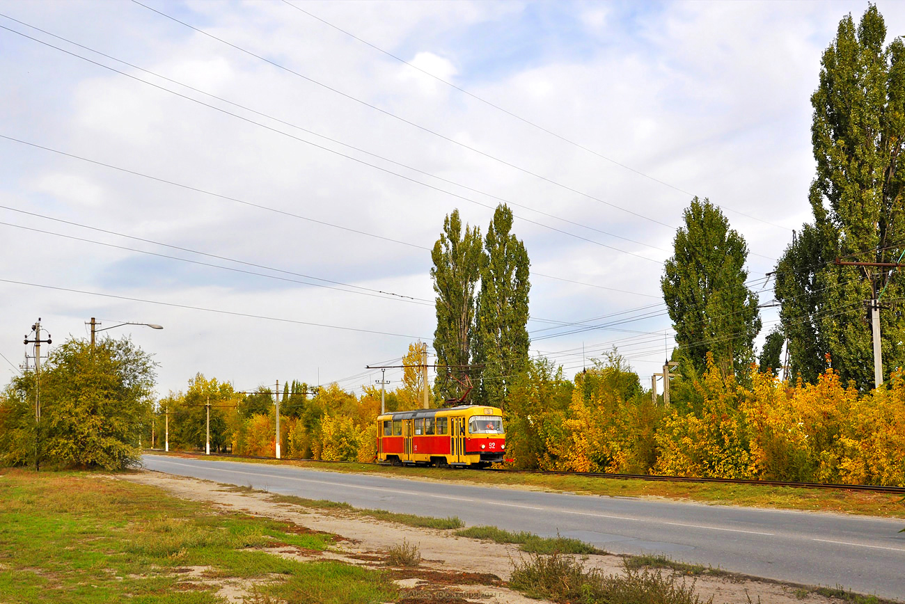 Волжский, Tatra T3SU № 92