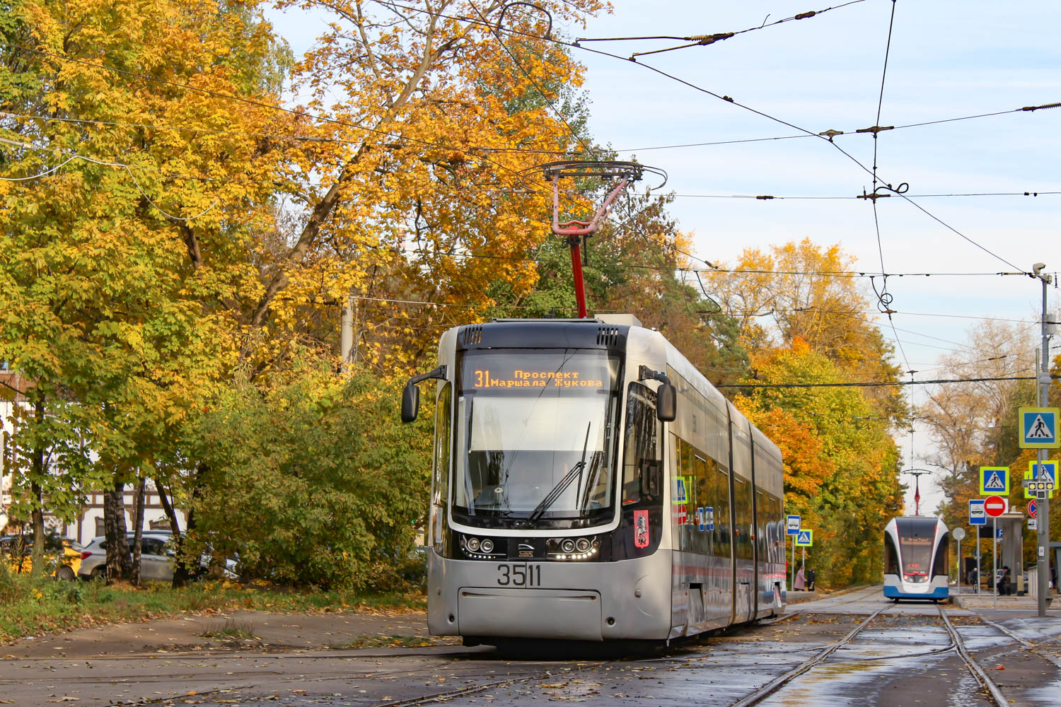 Москва, 71-414 (Pesa Fokstrot) № 3511
