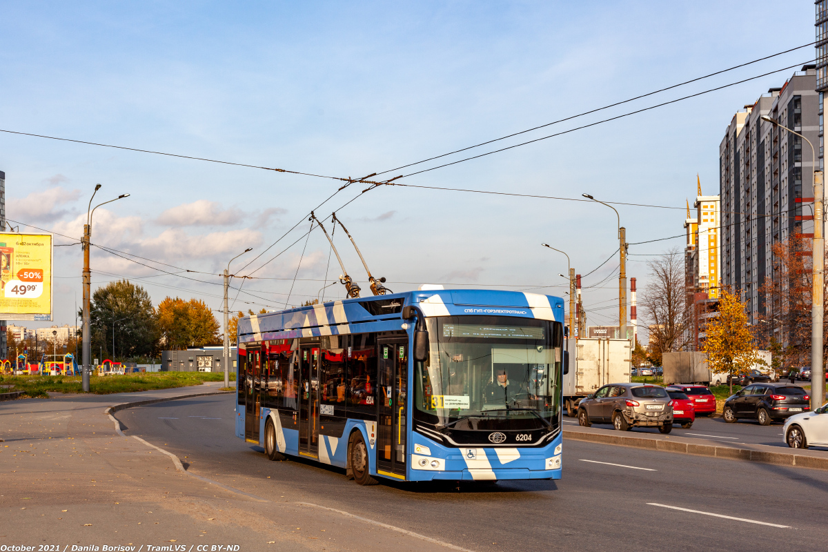 Санкт-Петербург, ПКТС-6281.00 «Адмирал» № 6204