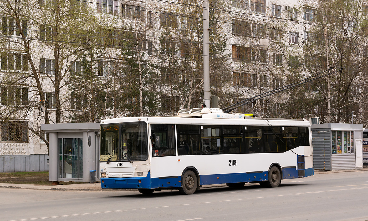 Уфа, НефАЗ-БТЗ 52765Р № 2118