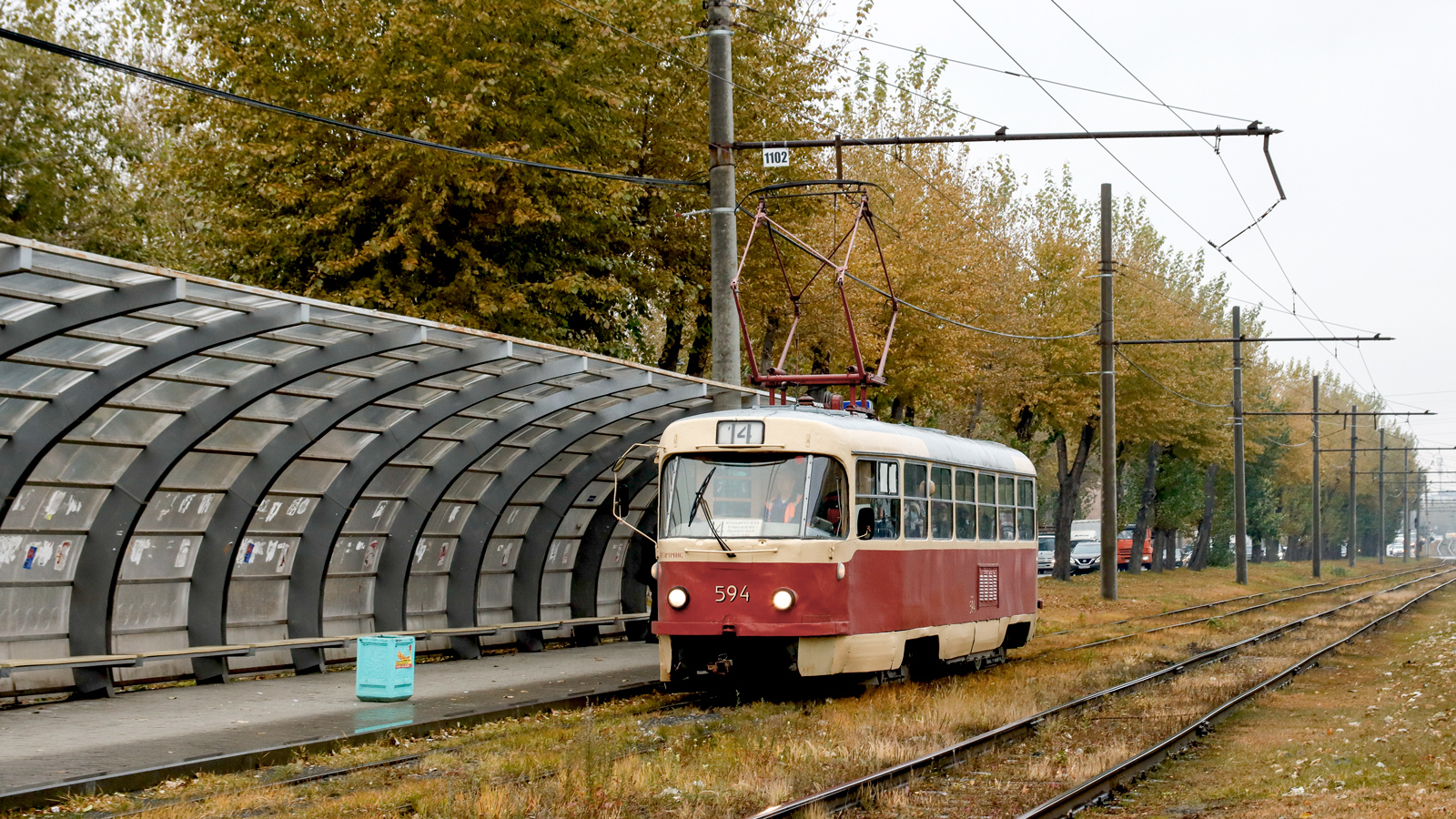 Екатеринбург, Tatra T3SU № 594
