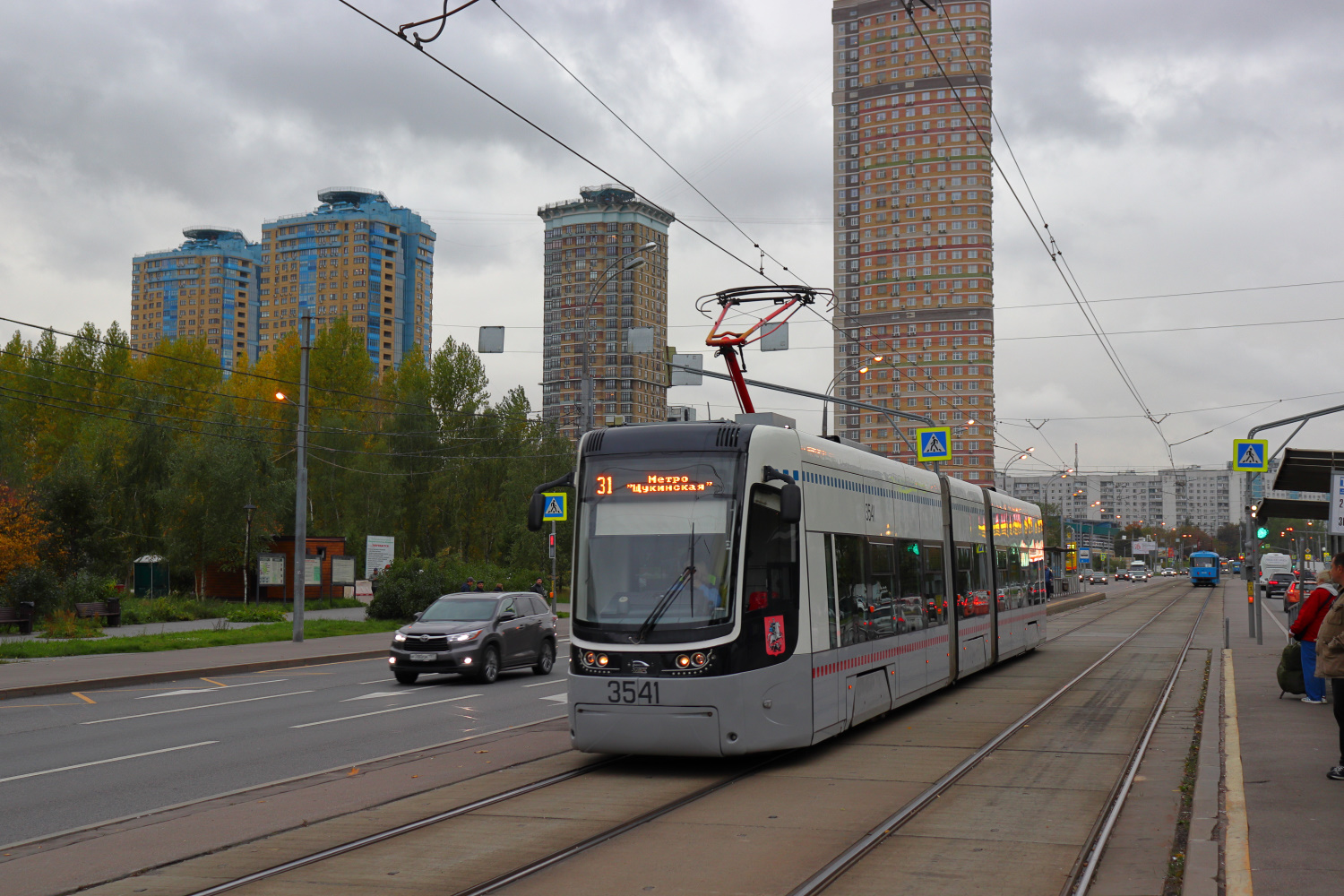 Москва, 71-414 (Pesa Fokstrot) № 3541