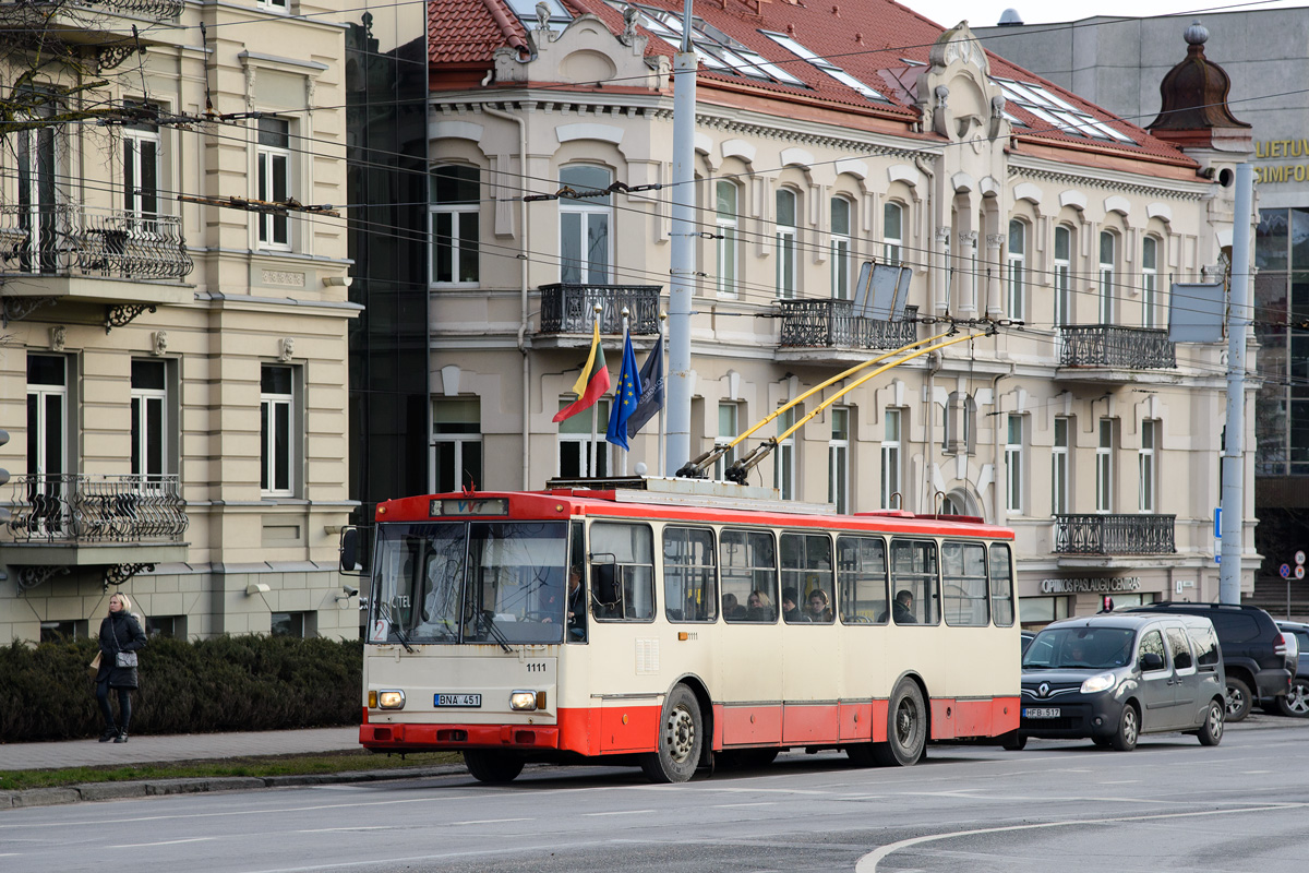 Вильнюс, Škoda 14Tr10/6 № 1111