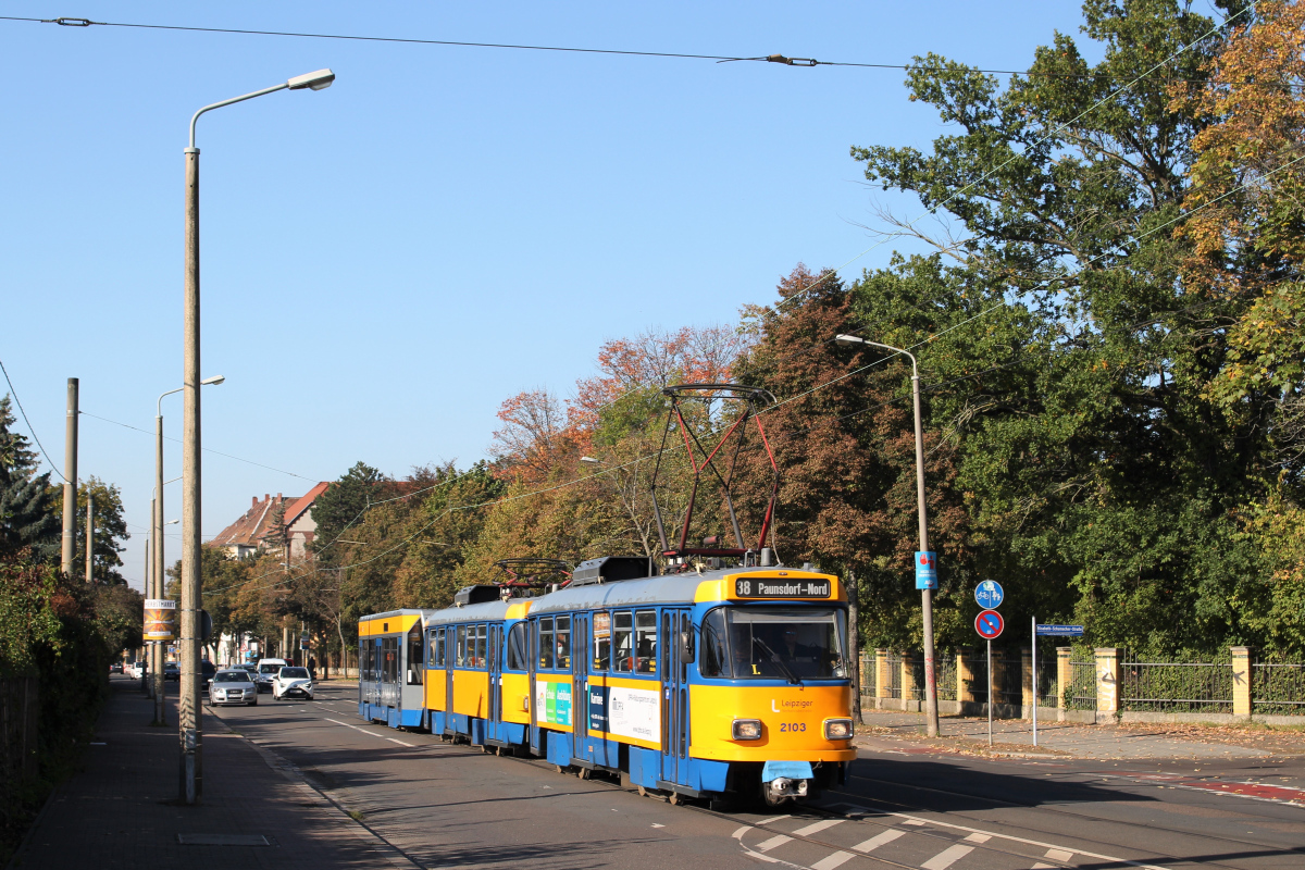 Лейпциг, Tatra T4D-M1 № 2103